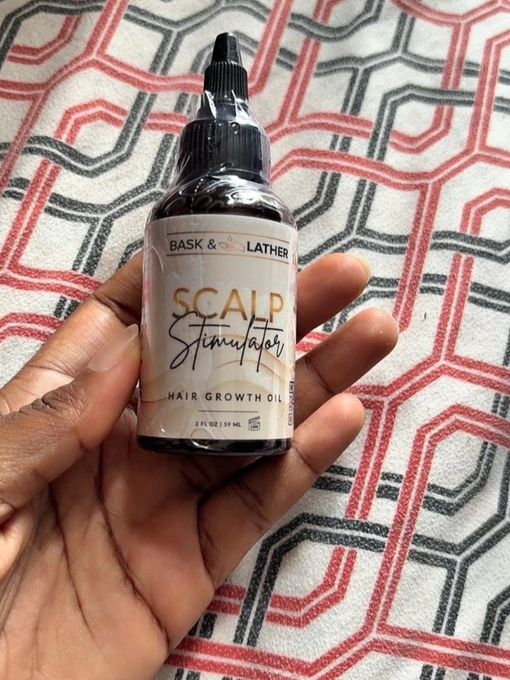 Bask & Lather Scalp Stimulator Scalp Growth Oil